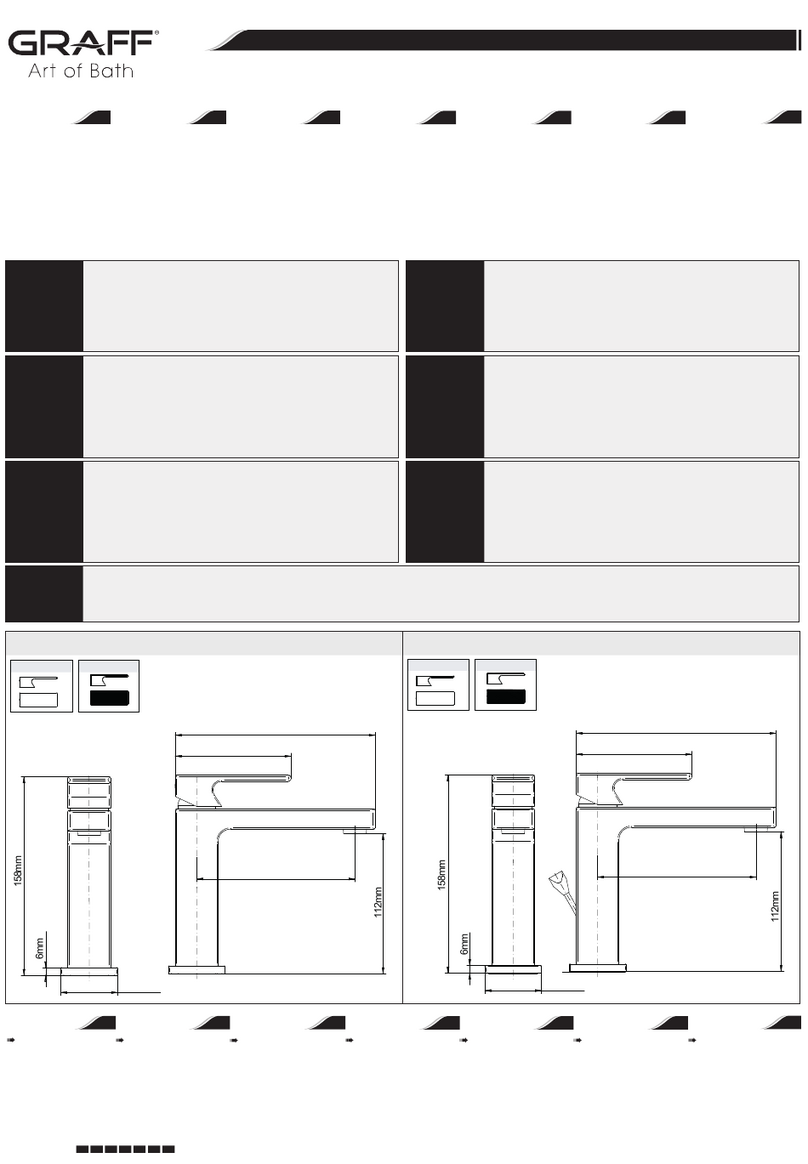 Graff Incanto E-11202 Series User manual