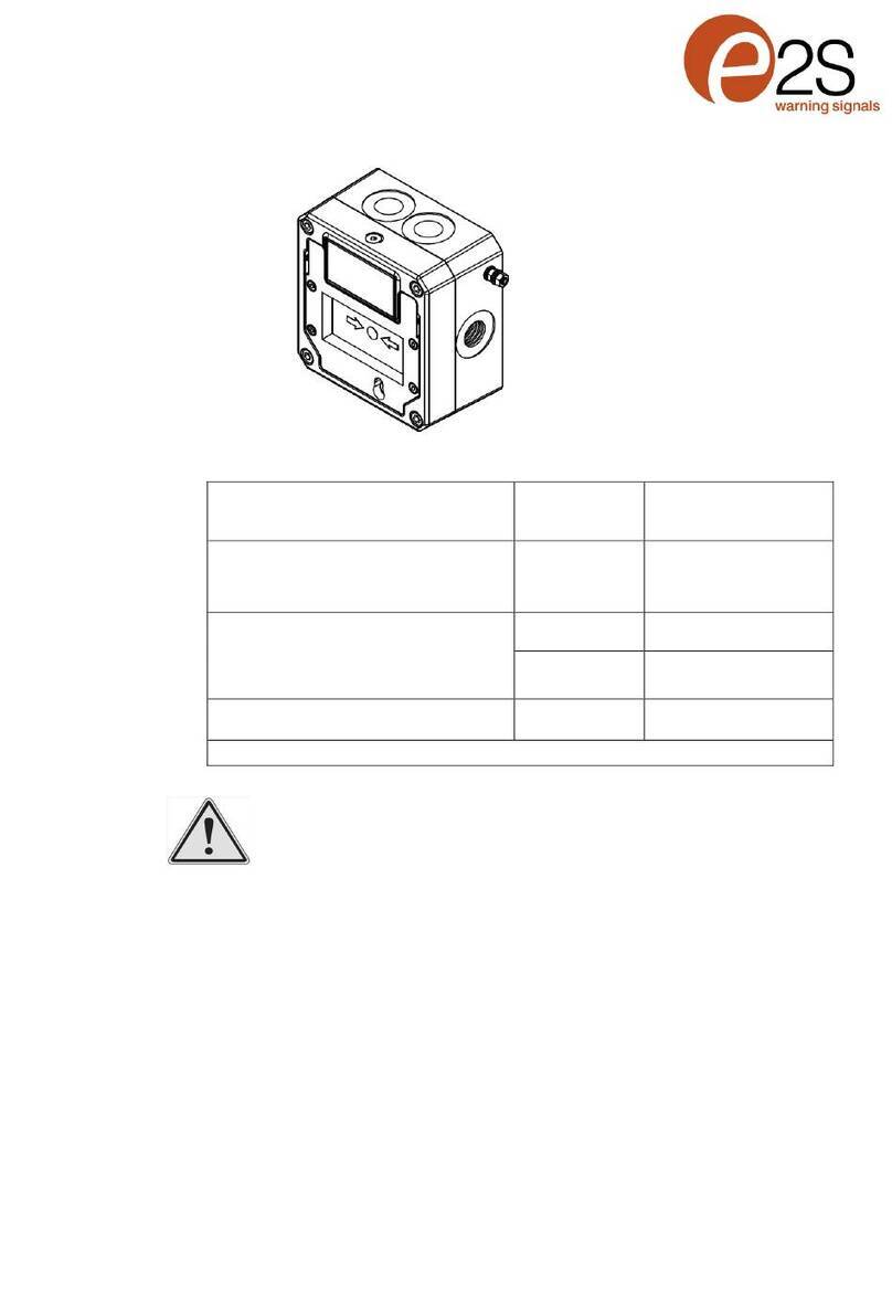E2S STExCP8-BG-D User manual