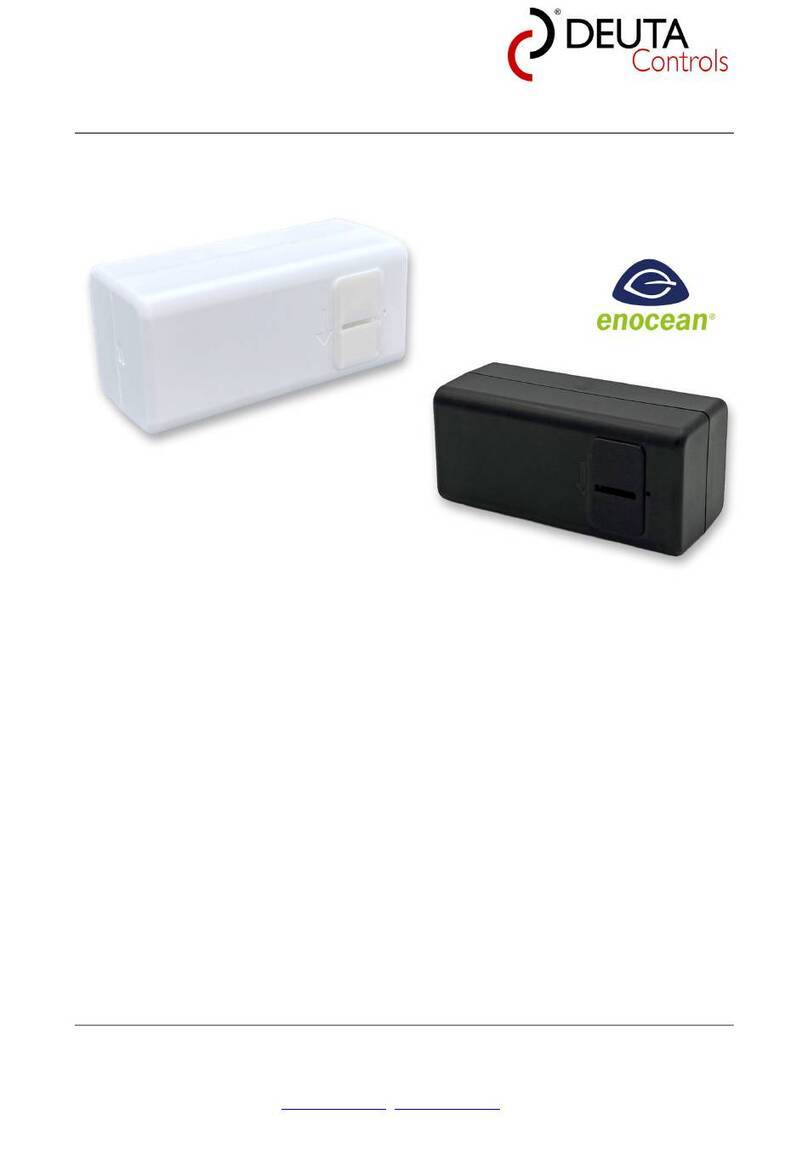 DEUTA Controls enocean AL-436-00-928 manual