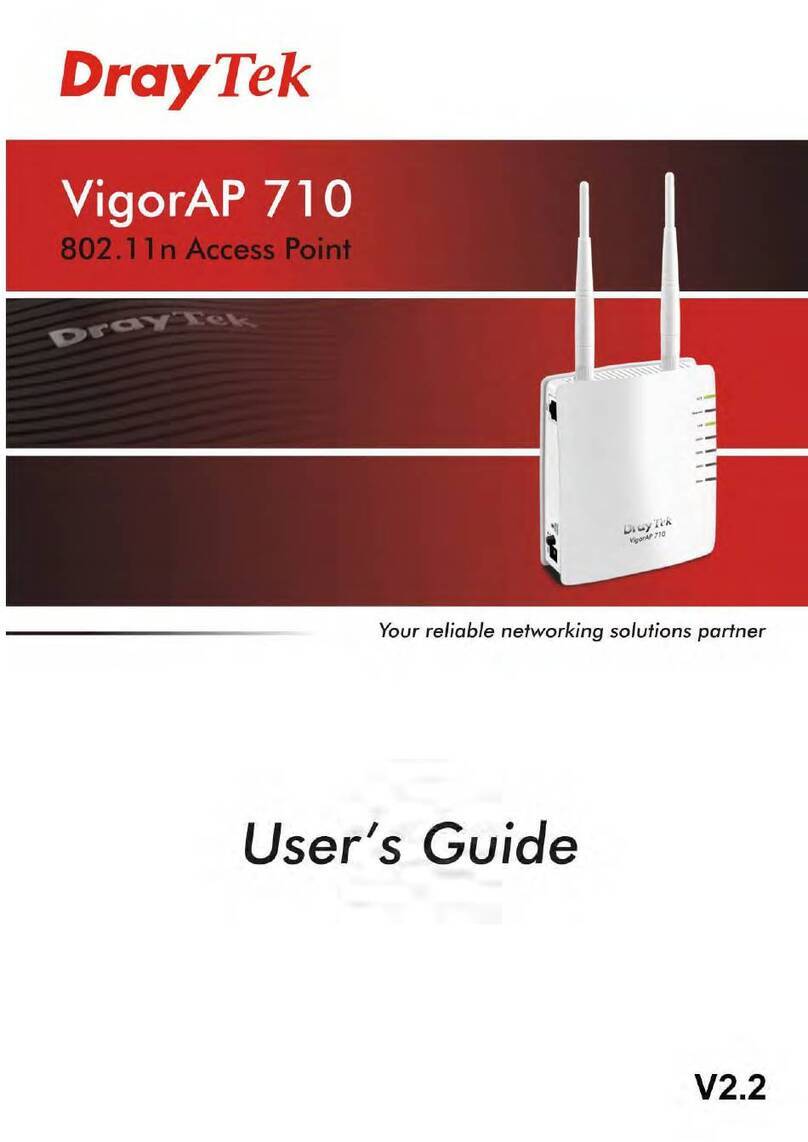 DryTek VigorAP 710 user guide