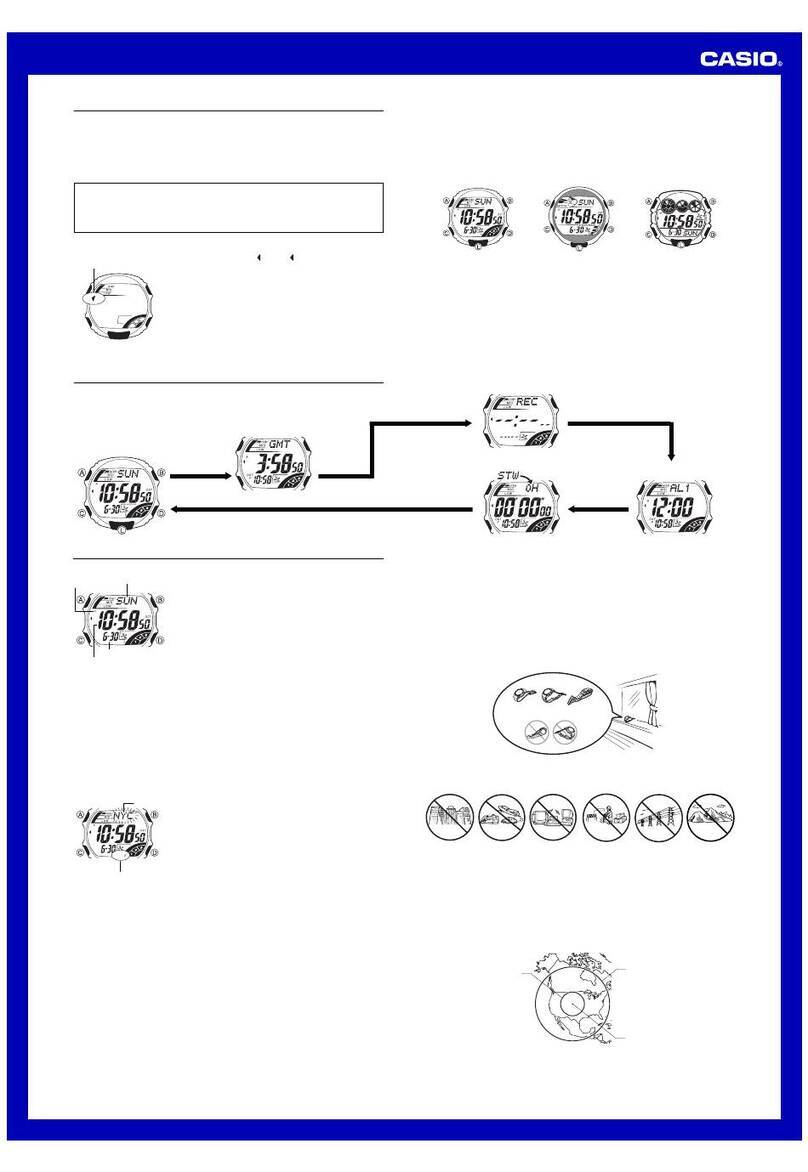 Casio G-Shock MTG-900DA-9V User manual Casio G-Shock MTG-900DA-9V User manual