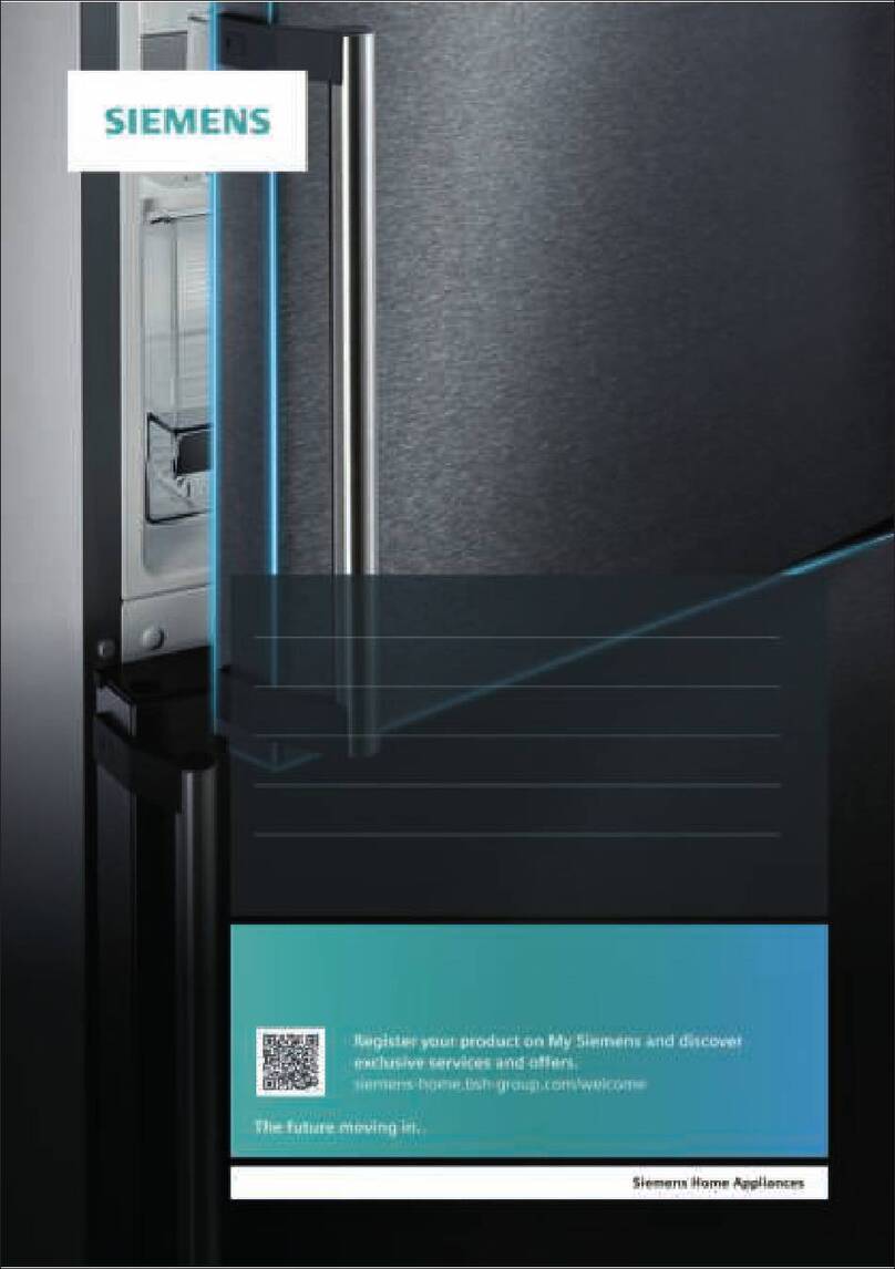 Siemens KS36VVIEP instruction manual