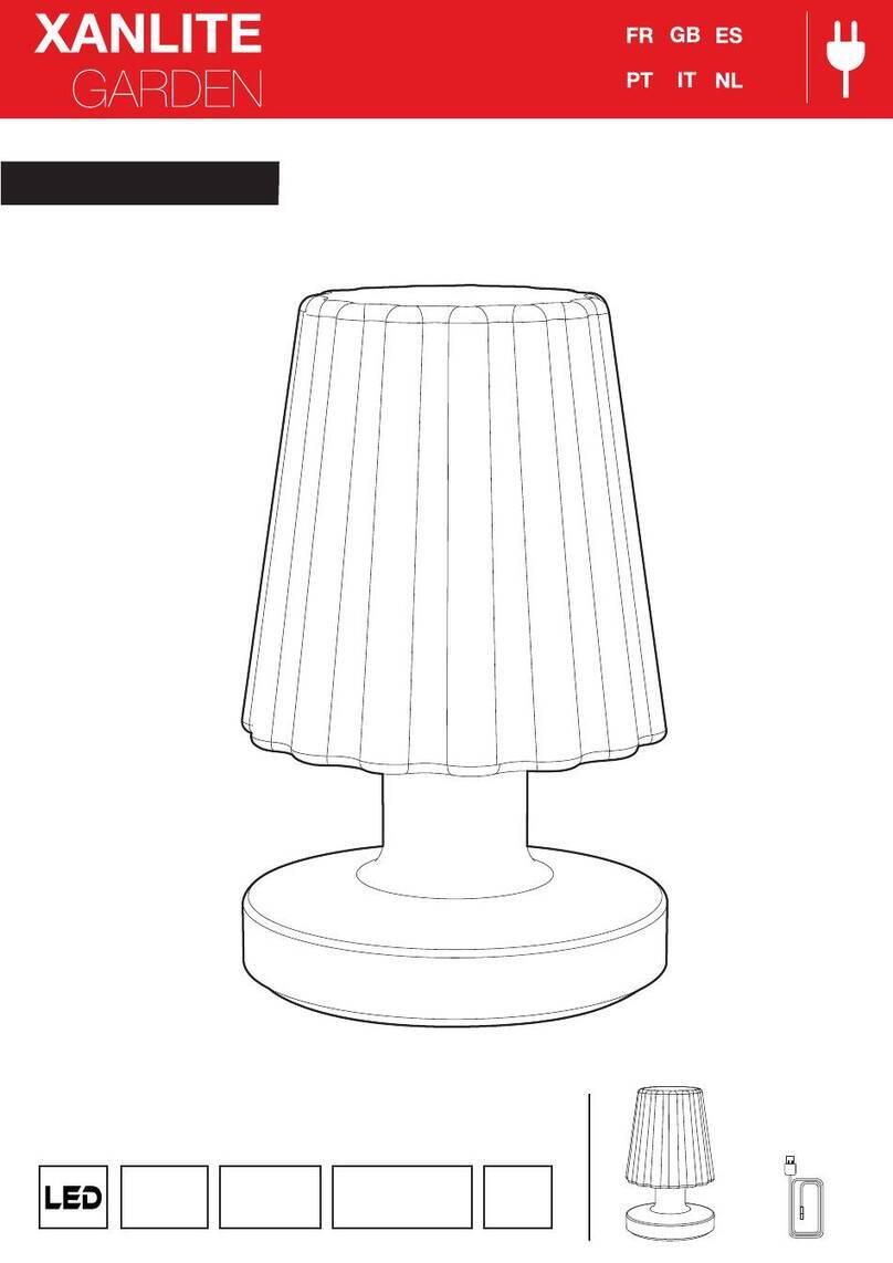 XanLite LP13CBRRVBW User manual