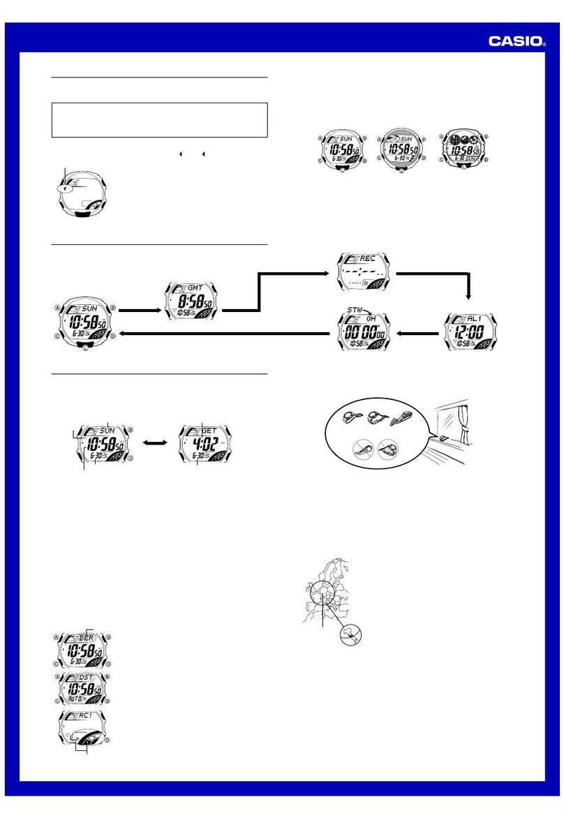 Casio G-Shock MTG-900D-2V User manual Casio G-Shock MTG-900D-2V User manual