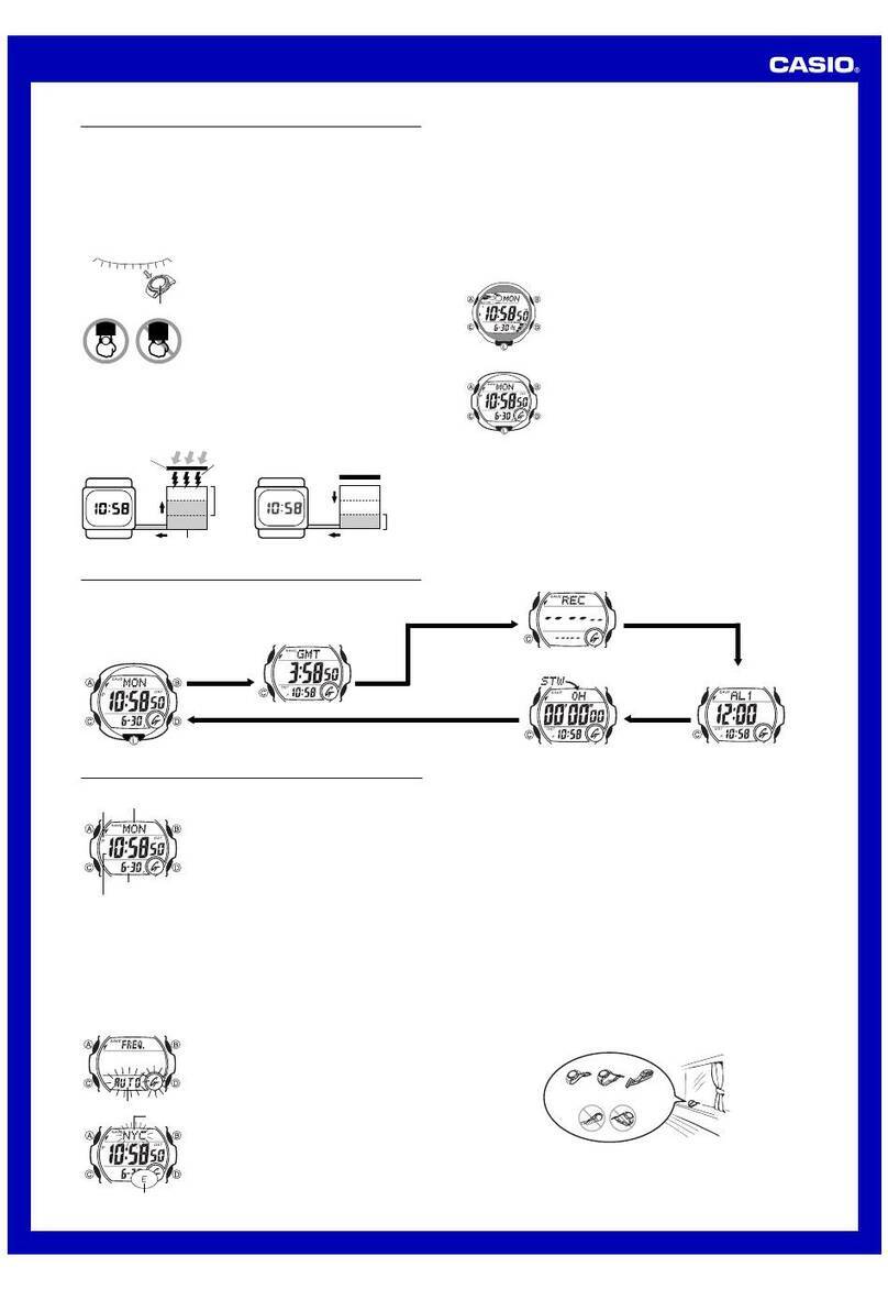 Casio G-Shock MTG-900DJ-4A User manual Casio G-Shock MTG-900DJ-4A User manual