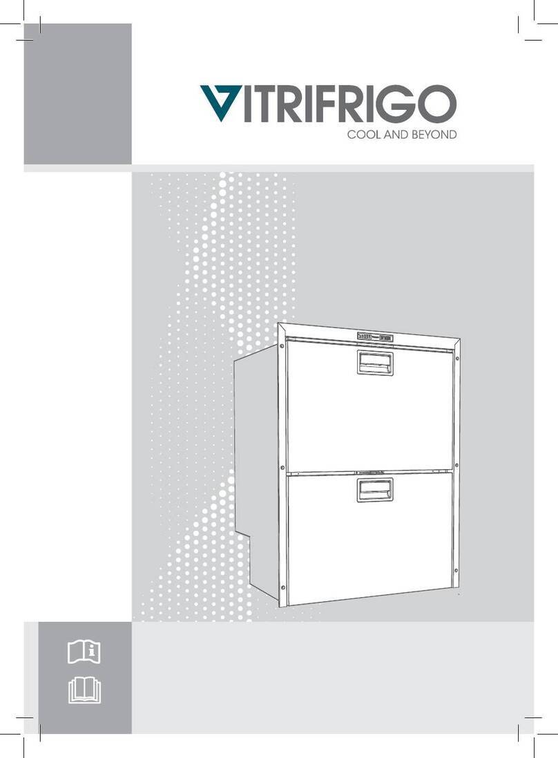 Vitrifrigo DW90 OCX2 RFX instruction manual Vitrifrigo DW90 OCX2 RFX instruction manual