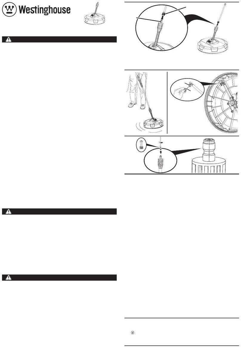 Westinghouse PWSC12 User manual