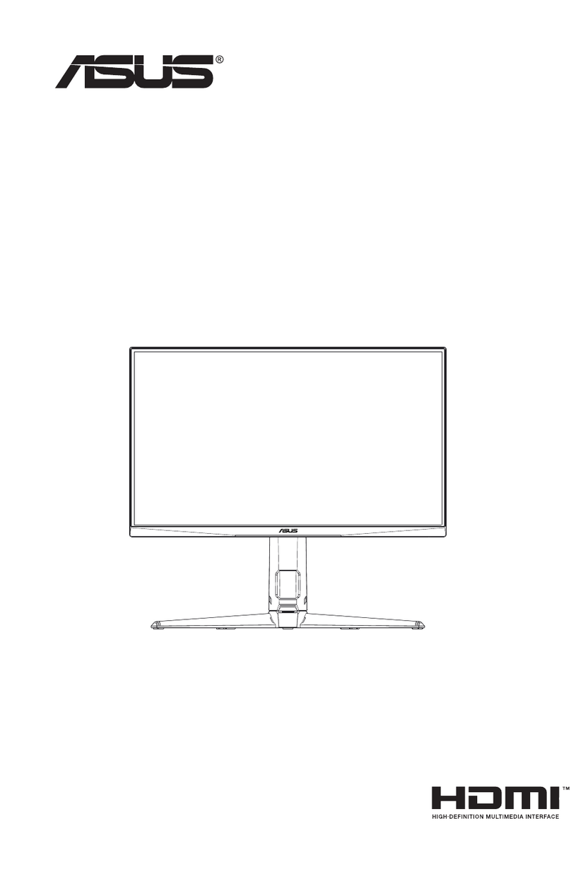 Asus VG279QL3A Series User manual Asus VG279QL3A Series User manual