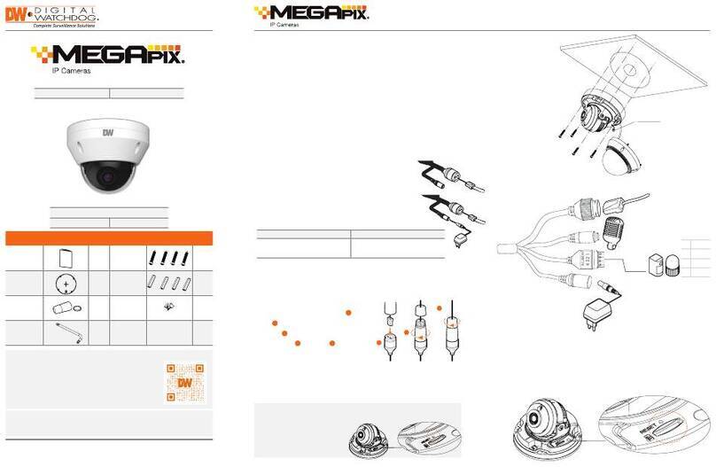 Digital Watchdog MEGAPIX DWC-MV94Wi36T User manual