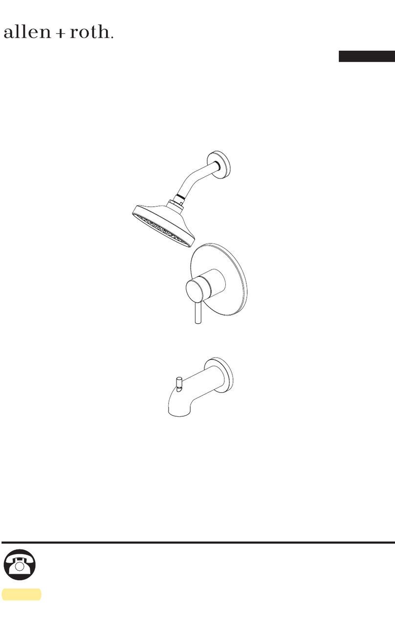 Allen + Roth 873X-5B04 User manual