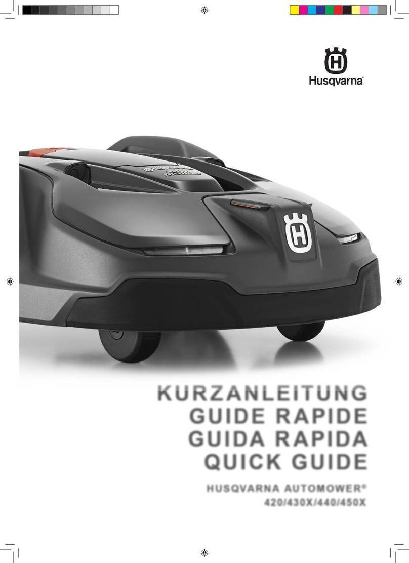 Husqvarna AUTOMOWER 420 quick guide