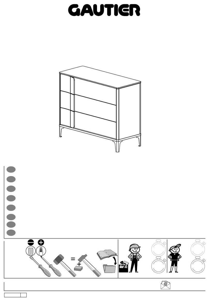 Gautier 160 User manual