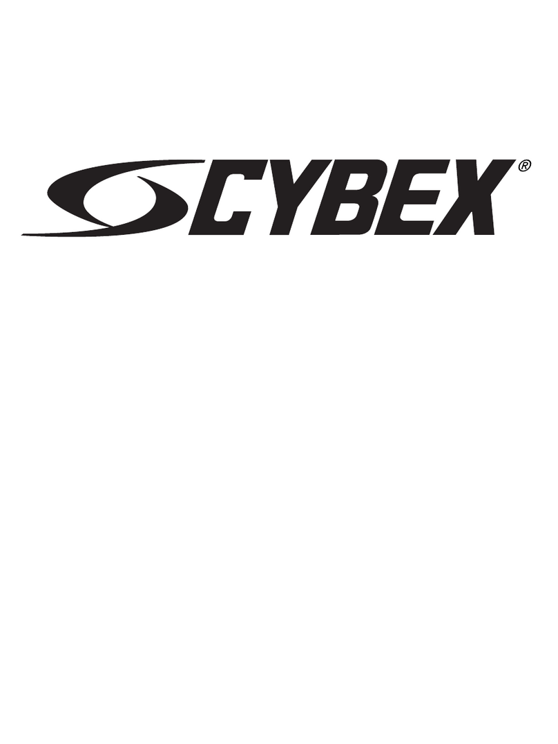 CYBEX VR1 13180-888-4 A User manual CYBEX VR1 13180-888-4 A User manual