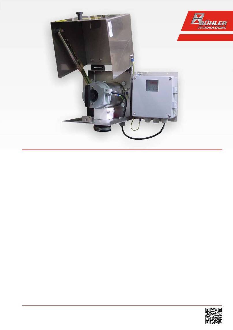 Buhler GAS 222.35 Installation and operation instruction