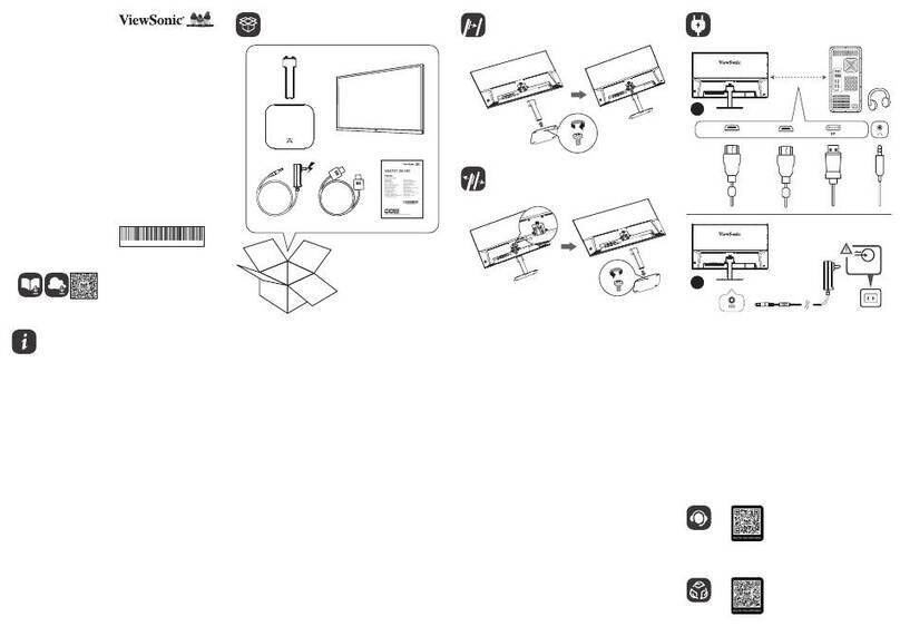 ViewSonic VA2757-2K-HD User manual
