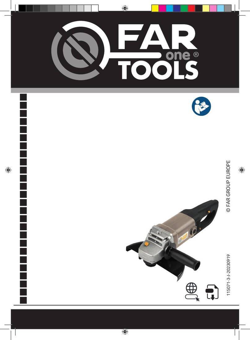 Far Tools BG 230C Use and care manual