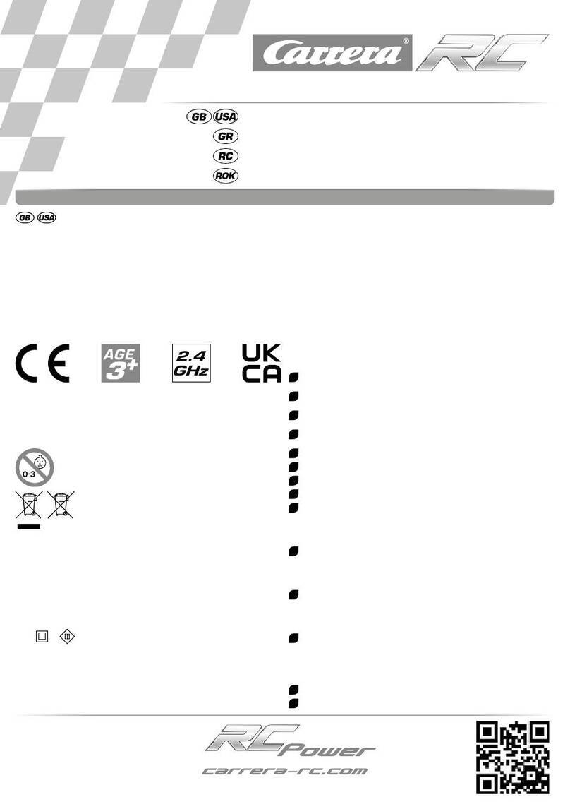 Carrera RC 370181073P User manual
