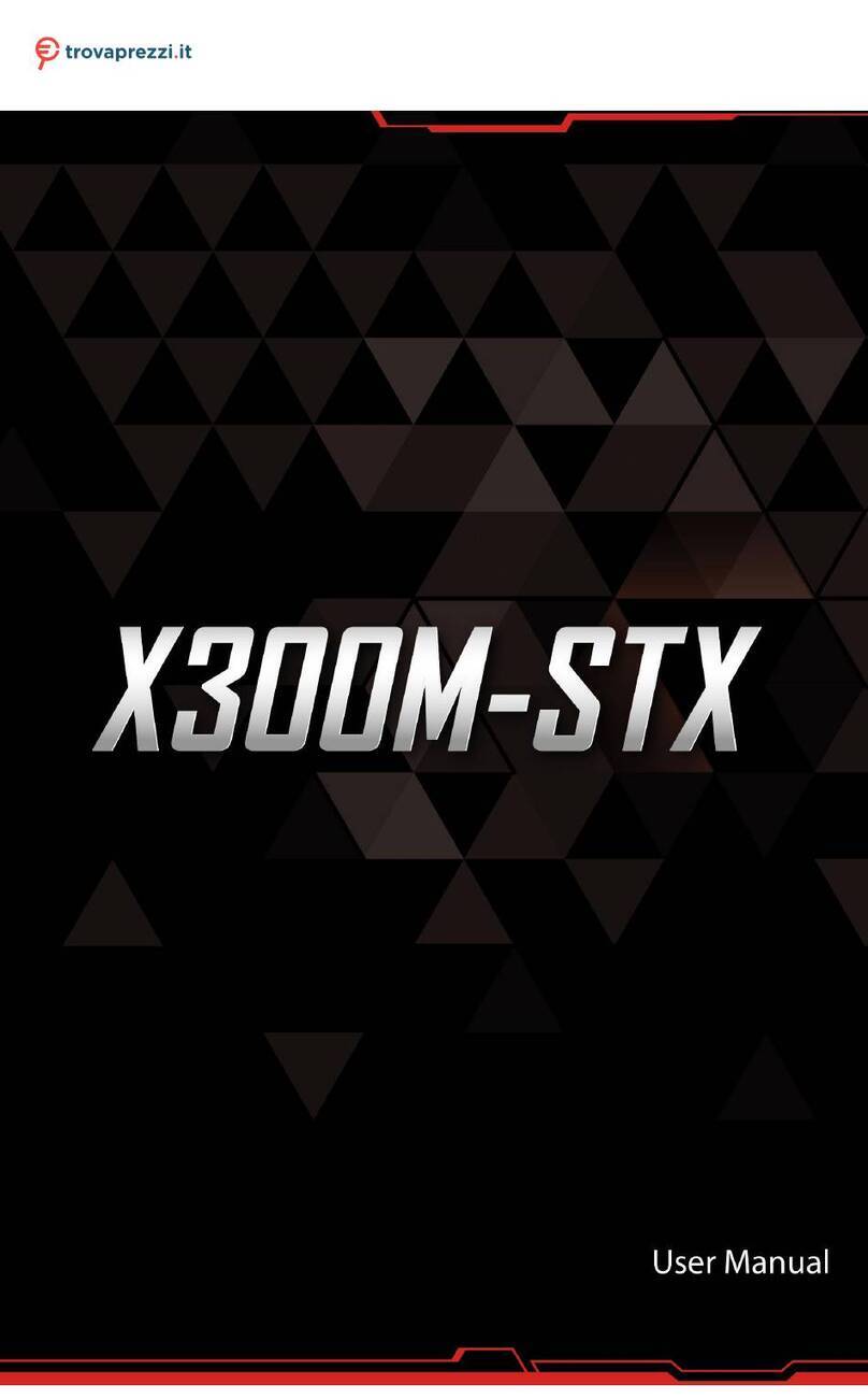 ASROCK X300M-STX User manual