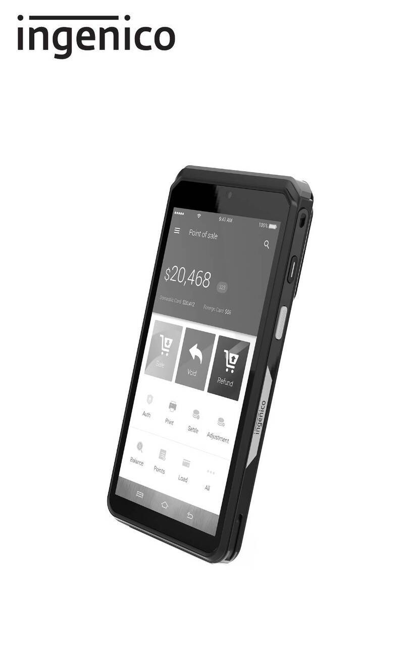 Ingenico AXIUM EX8000 User manual