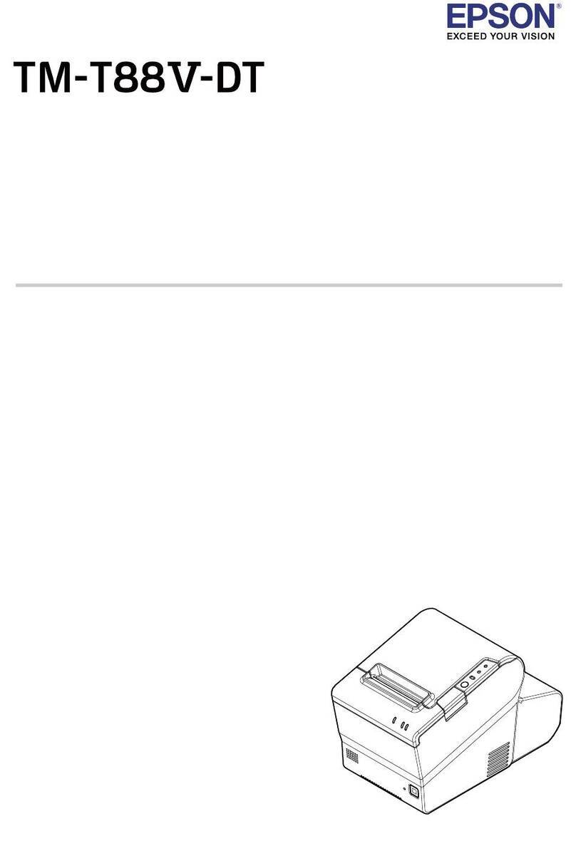 Epson TM-T88V-DT-542 User manual