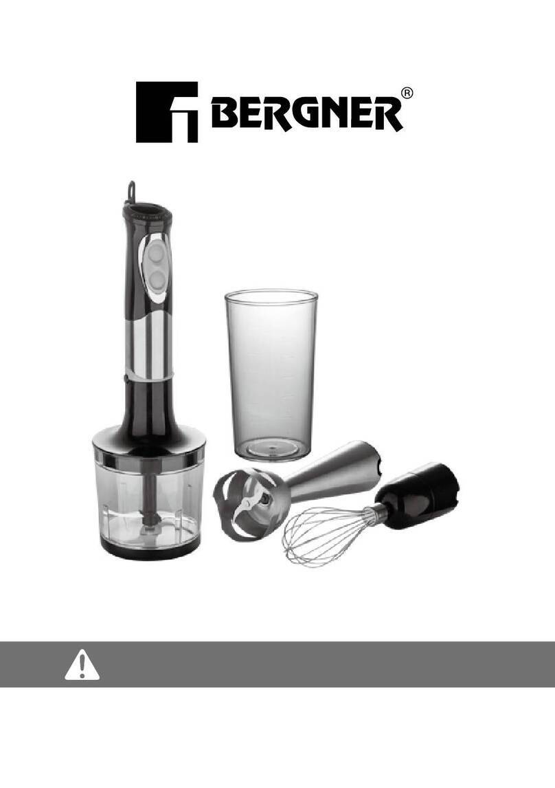 BERGNER BG-51024-BK manual