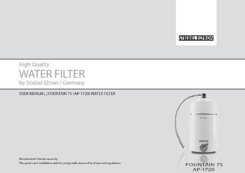 STIEBEL ELTRON FOUNTAIN 7S user manual