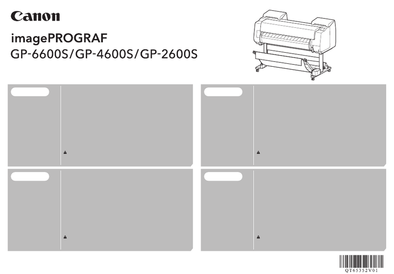 Canon imagePROGRAF GP-4600S User manual