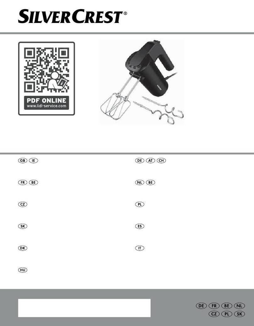 Silvercrest SHM 300 E1 operating instructions