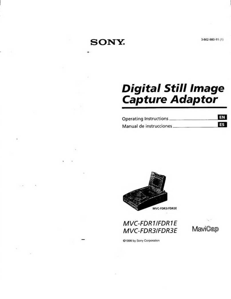 Sony MVC-FDR1 operating instructions