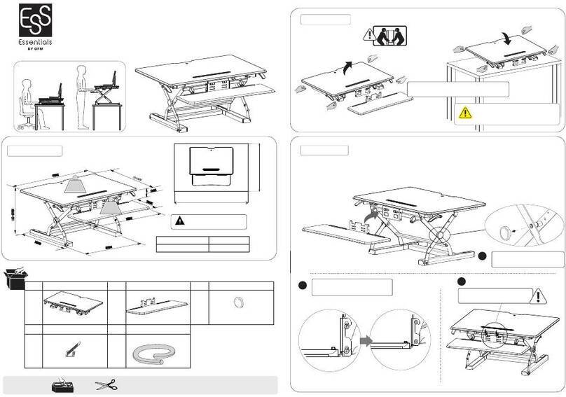 OFM Essentials ESS-5136-BLK User manual