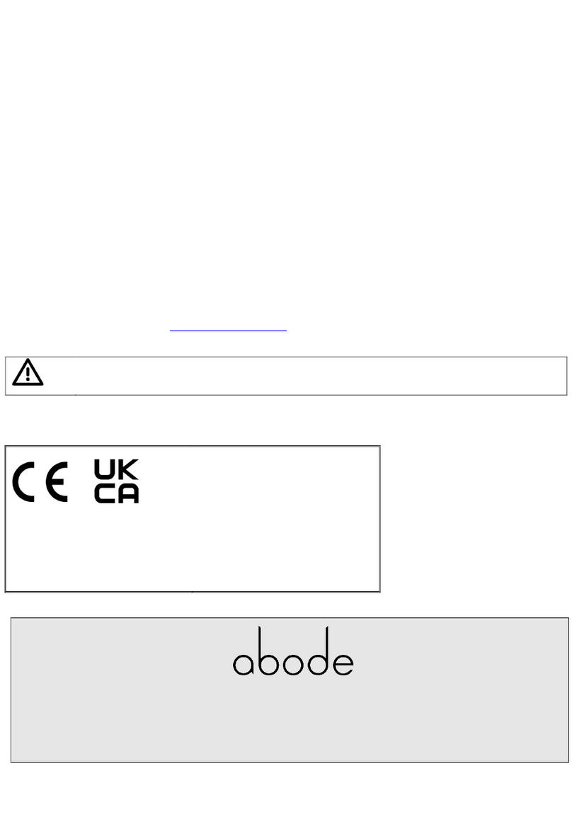 Abode AW1021 User manual