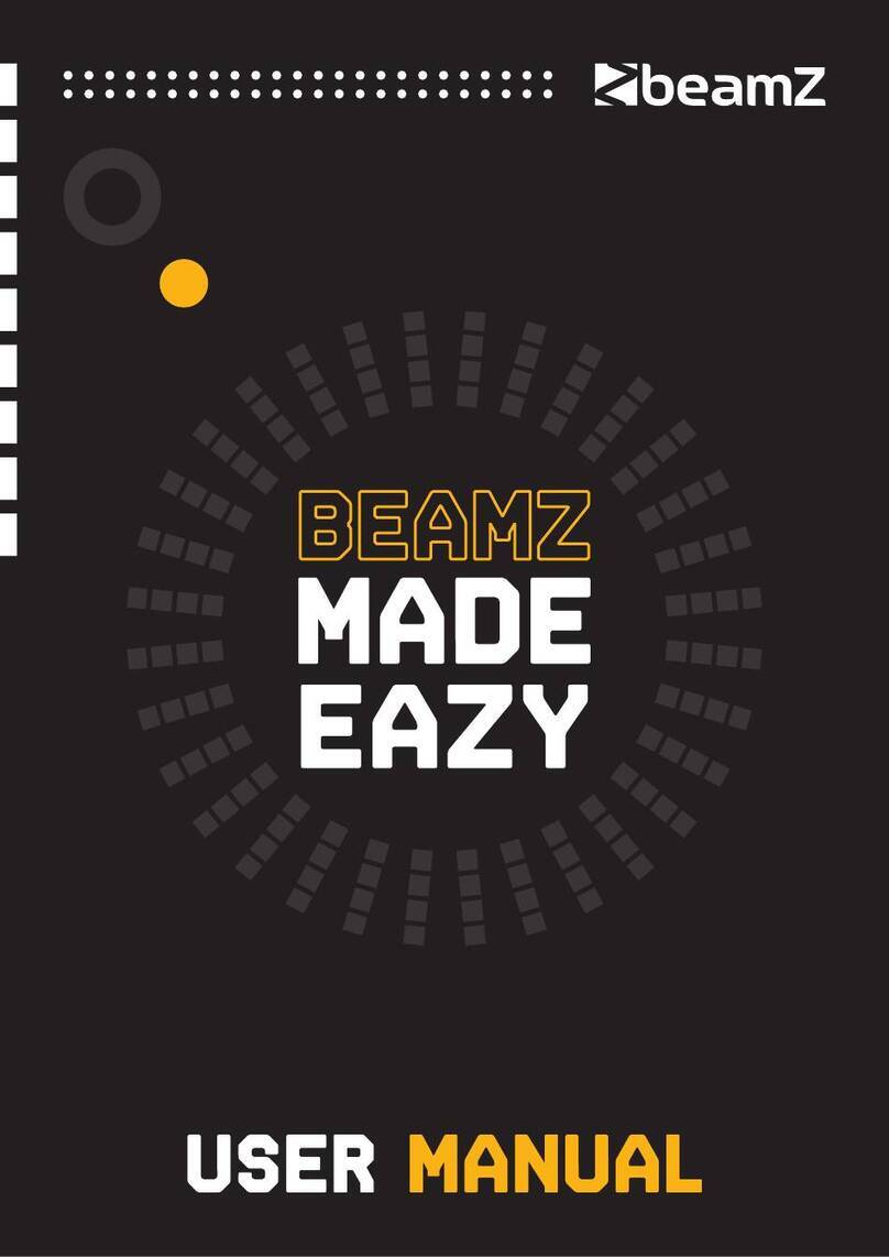 Beamz BBP62 user manual