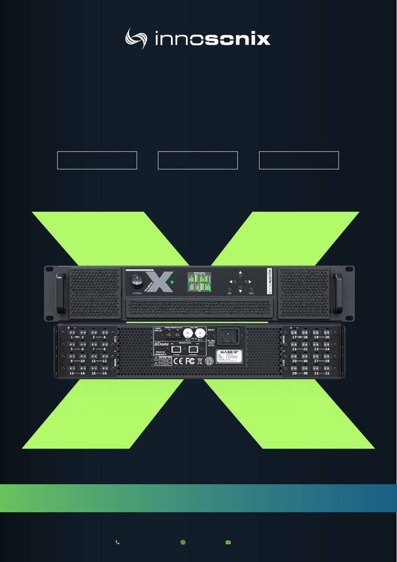 Innosonix MA16 D2 User manual