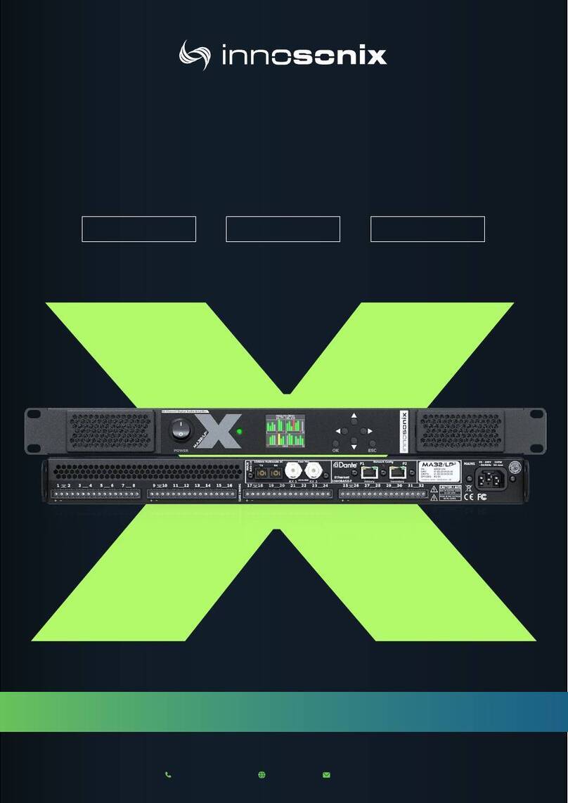 Innosonix MA16 LP2 manual