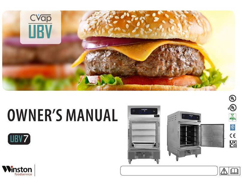 Winston foodservice 7 Series owner's manual