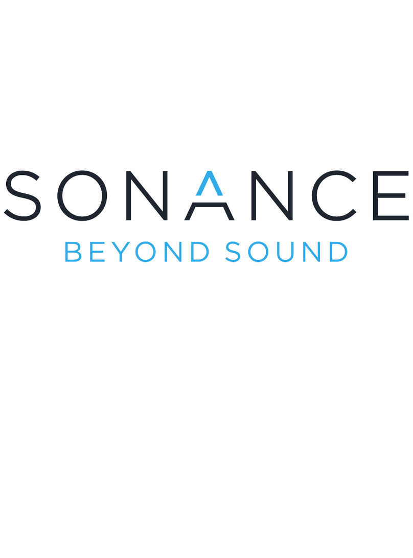 Sonance VISUAL EXPERIENCE Series Installation instructions