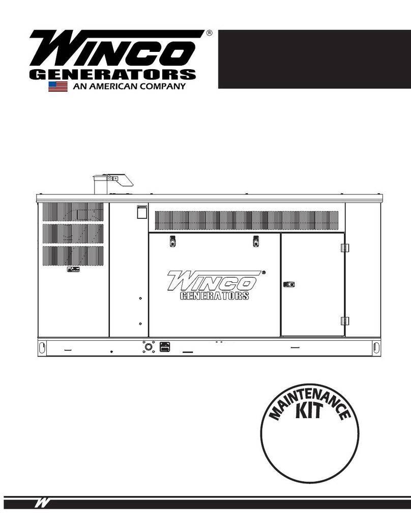 Winco PSS65F4-XX/1 Installation and operator's manual
