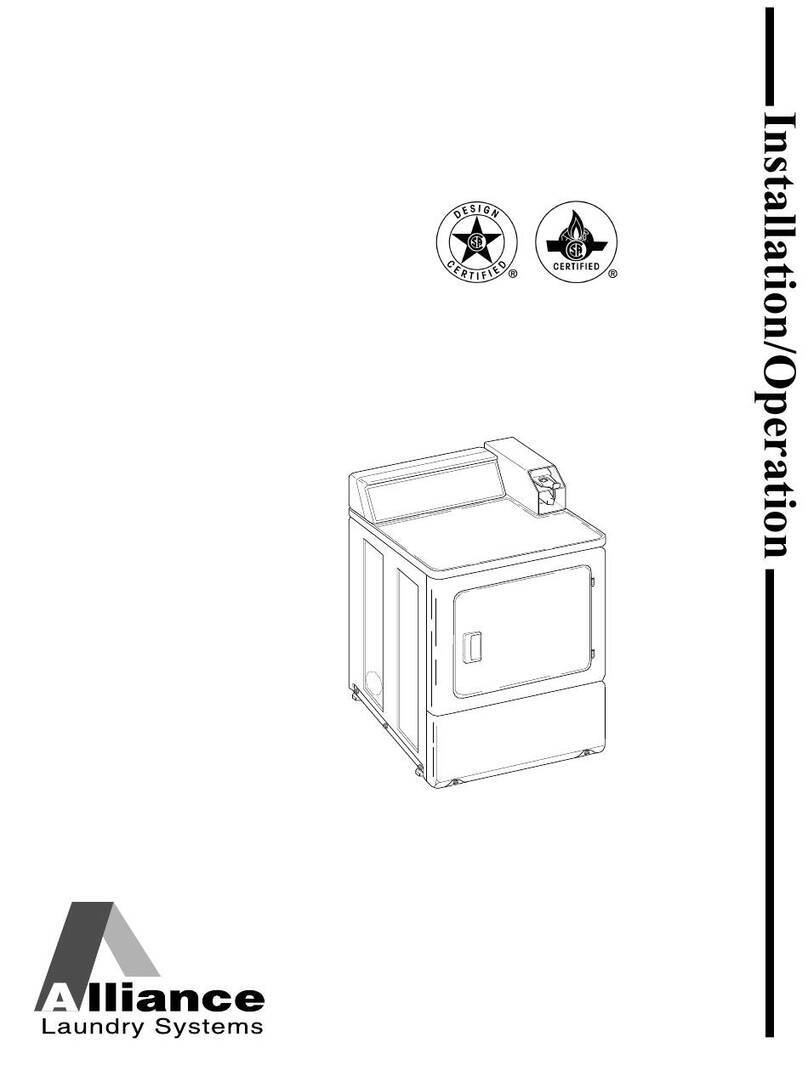 Alliance Laundry Systems SDE807 Guide Alliance Laundry Systems SDE807 Guide
