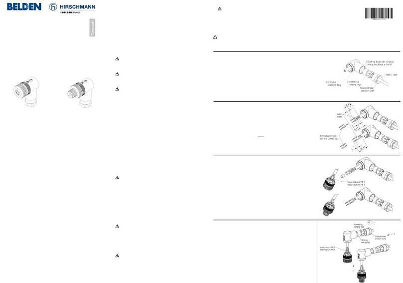 Belden ELWIKA 5012 PG9 User manual