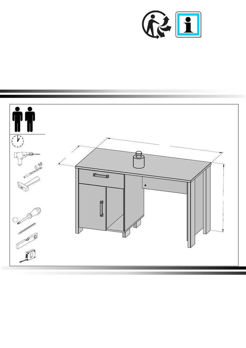 Forte CLFB211 Assembling Instruction Forte CLFB211 Assembling Instruction