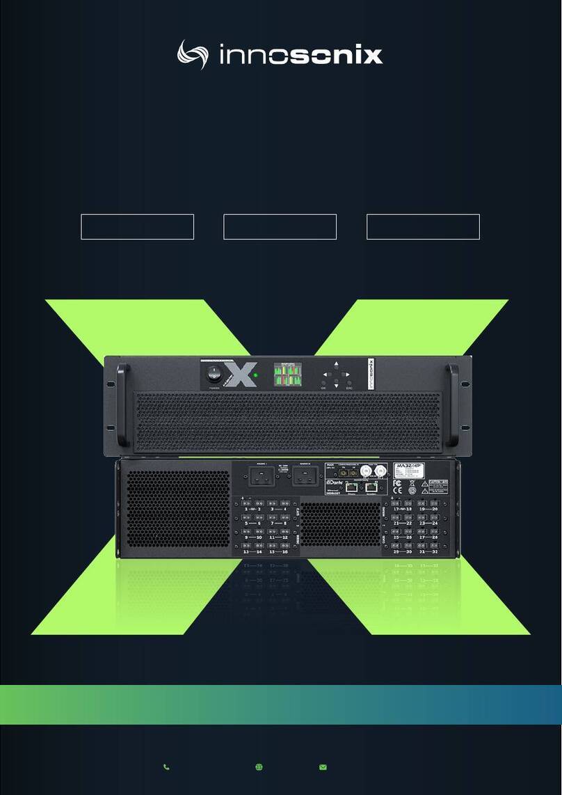 Innosonix MA16 HP2 manual