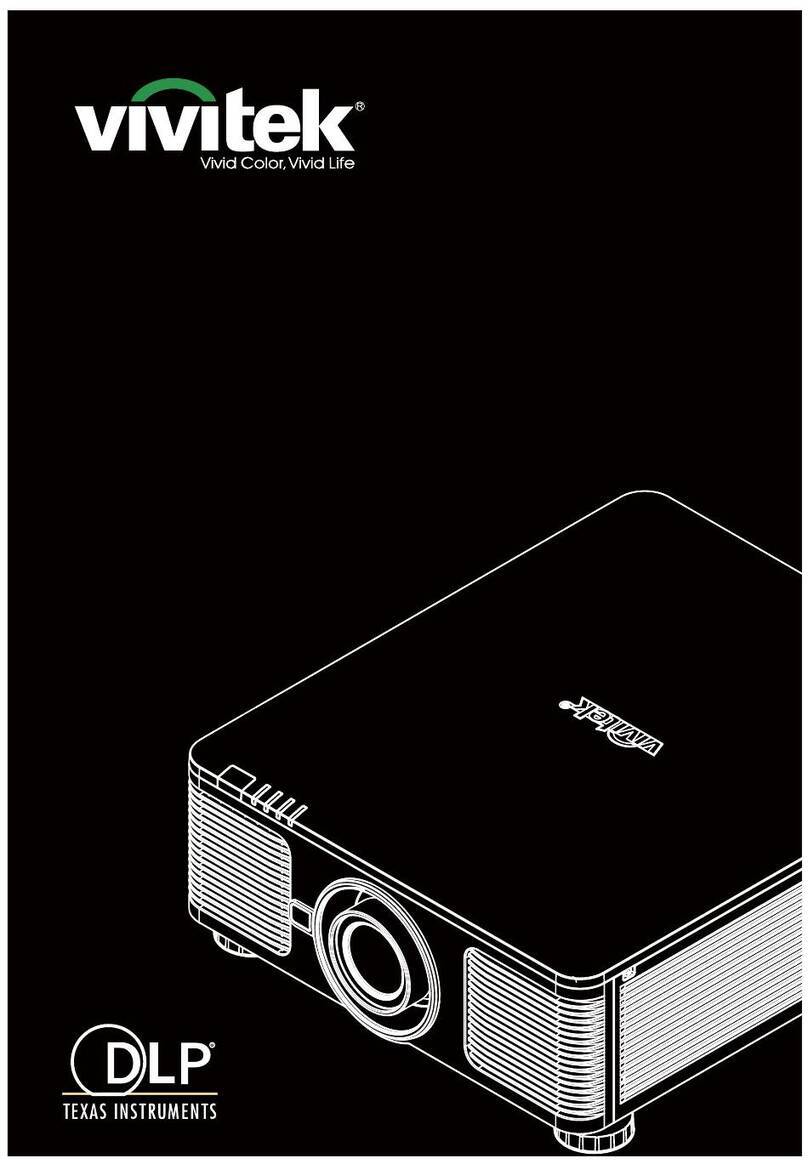 Vivitek DU6693Z-WH User manual