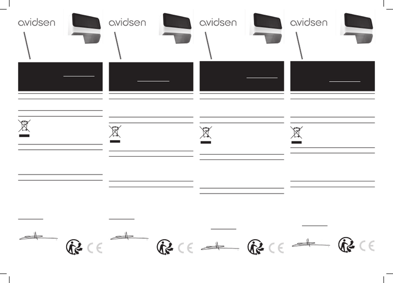 Avidsen 100728 User manual
