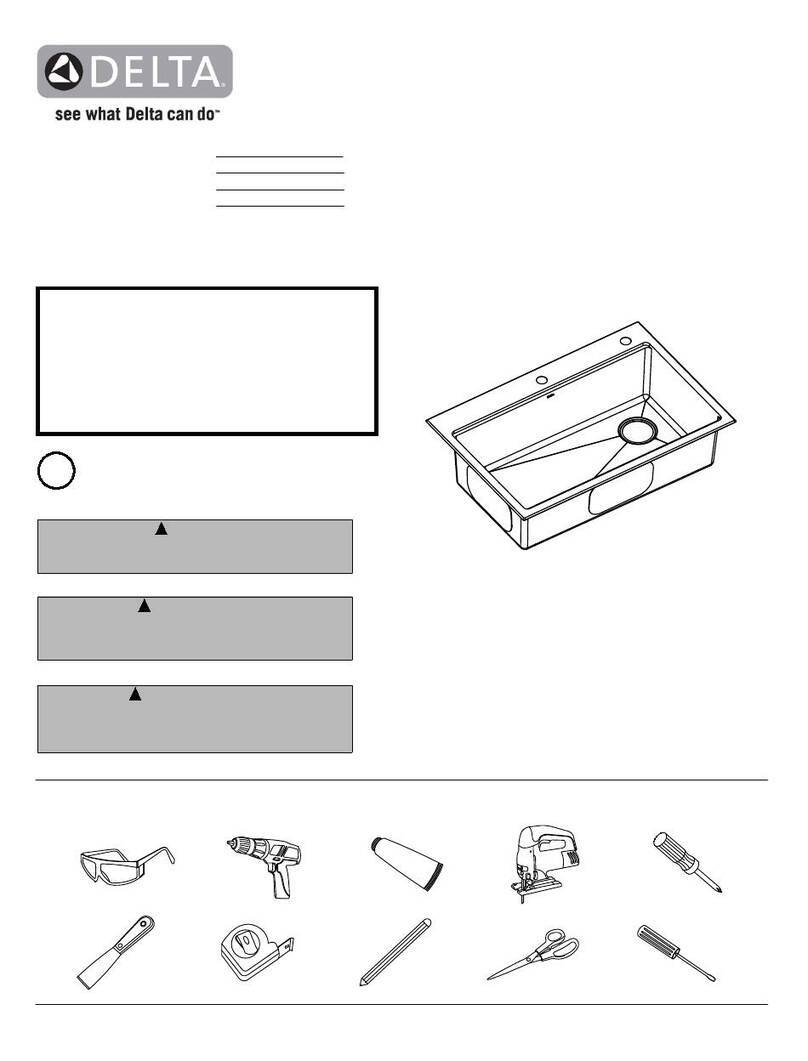 Delta EMERY 95A9335-15S-SS-2A User manual