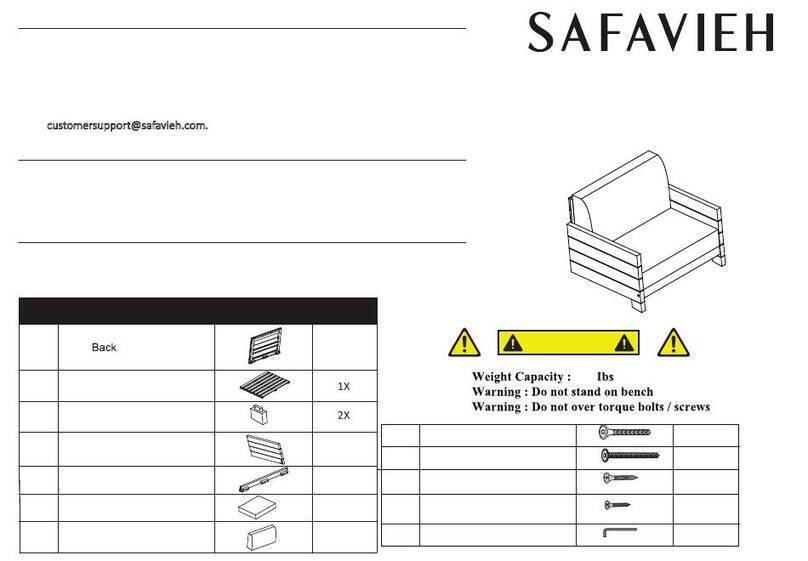 SAFAVIEH COUTURE Chrissie CPT1034A manual