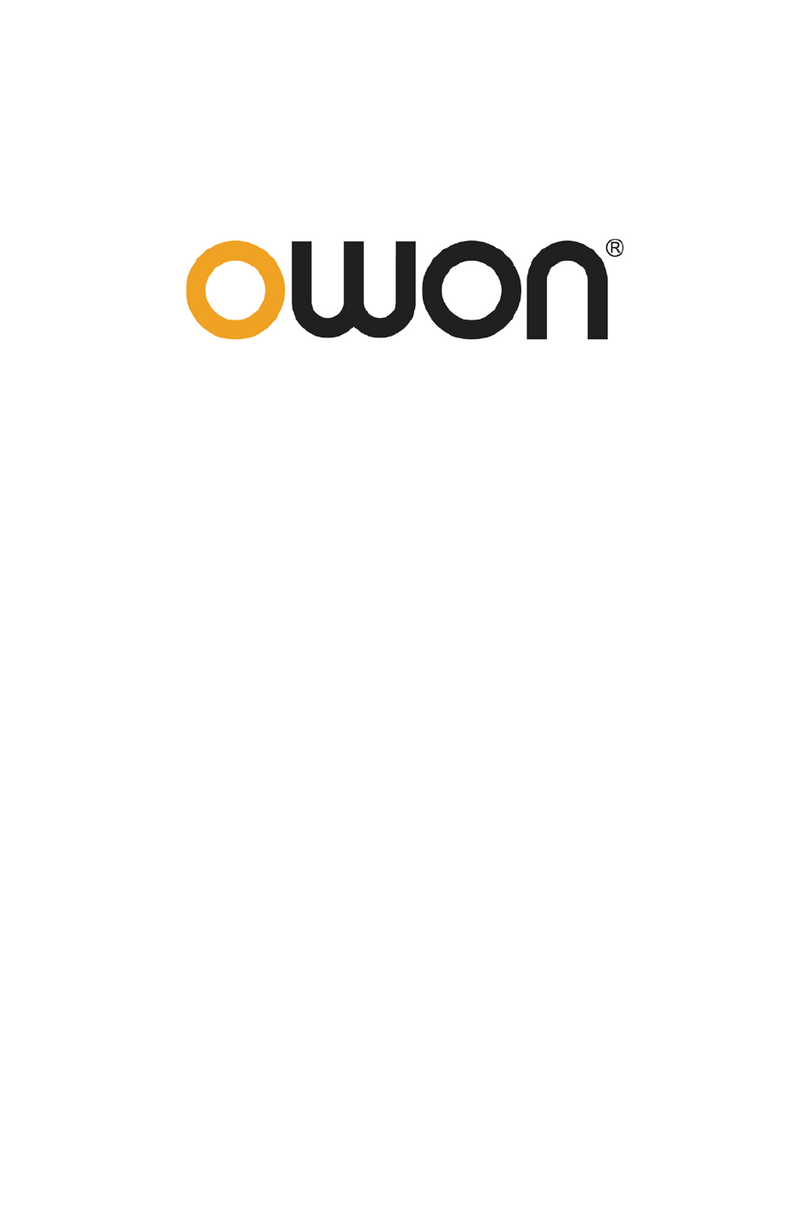 Owon AS Series User manual