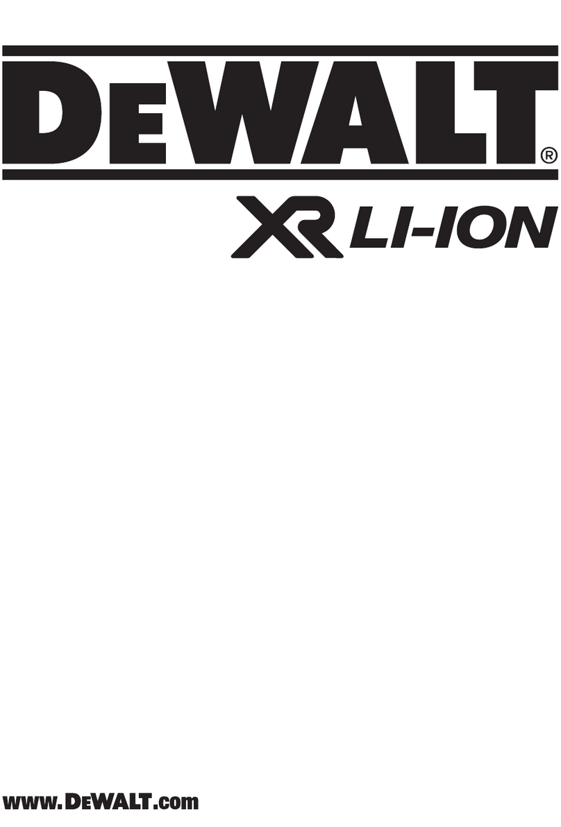 DeWalt DCG413N User manual