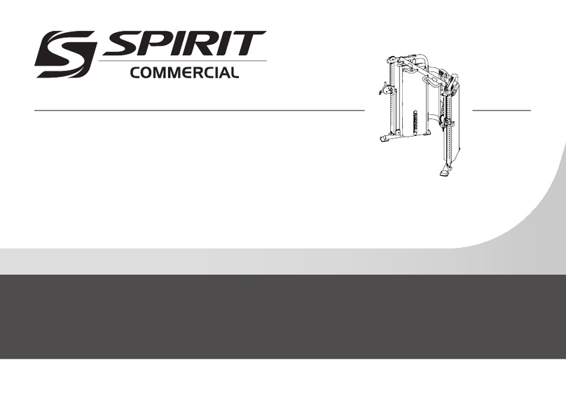 Spirit Commercial ST800FT owner's manual