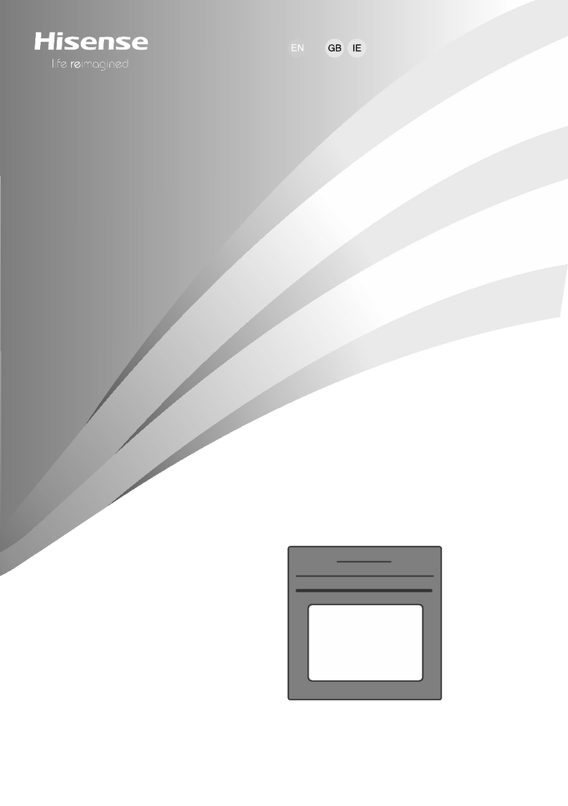 Hisense BI62216AX User manual
