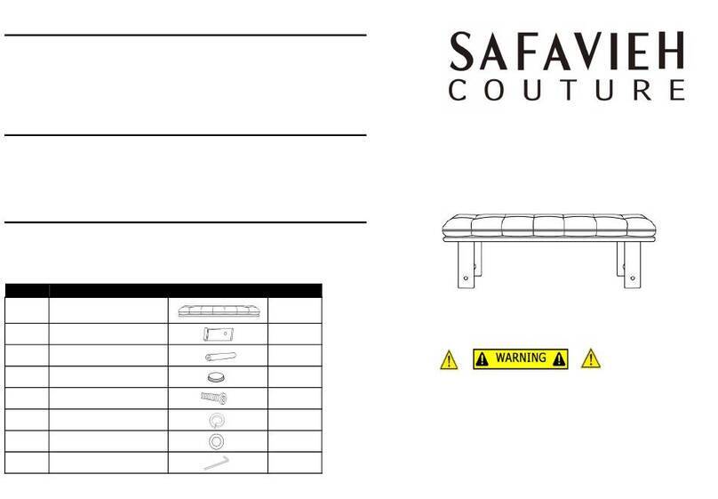 SAFAVIEH COUTURE Bartolili SFV5116A manual SAFAVIEH COUTURE Bartolili SFV5116A manual